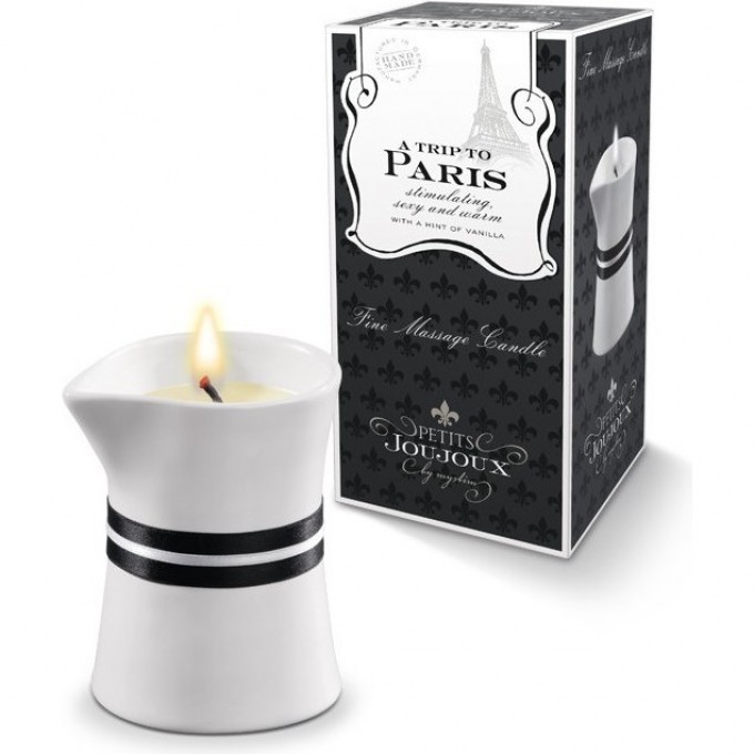 Массажная свеча MYSTIM PETITS JOUJOUX PARIS ваниль и сандал (120 гр.) 46720